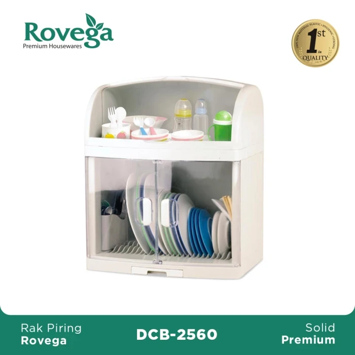 Rovega Rak Piring Plastik Premium Dish Cabinet Plado (Food Grade)